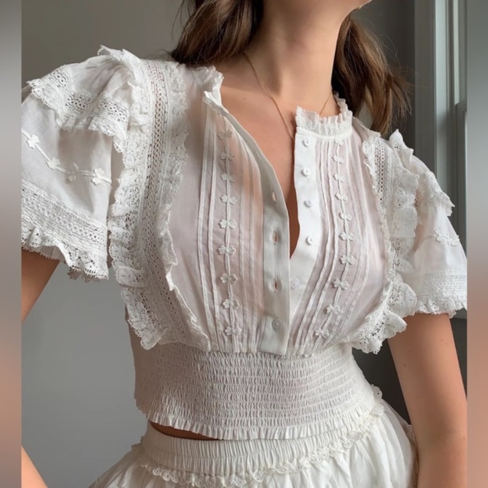 Sunday Best Peace Blouse Victorian Edwardian